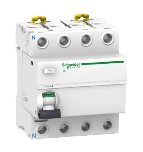 A9R41440 Schneider Electric Acti 9 iID RCCB – 4P, 40A, 30mA, AC Tipi