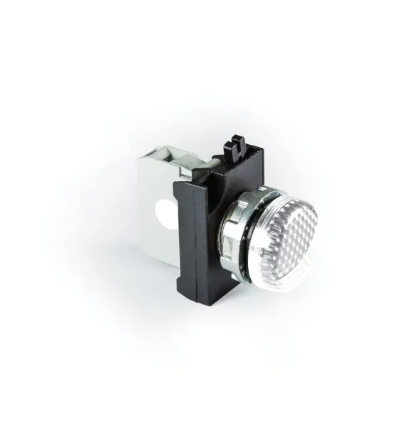 Emas CM Seriyası Metal LED’li 12-30V AC/DC Ağ 22 mm Siqnal — CM050XB