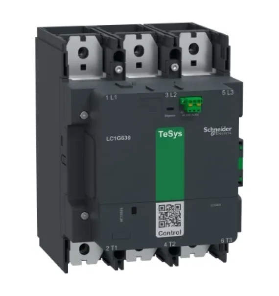 LC1G630KUEN Schneider Electric TeSys Giga Yüksək Güclü Kontaktor – 3P (3NA) – 630A, 100–250V AC/DC bobin
