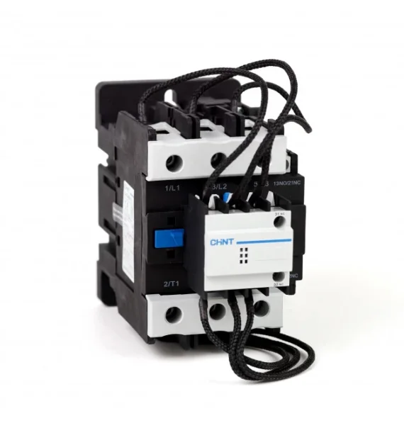 Chint Cj19 9512 Reaktiv Guc Kompensasiyasi Ucun Kontaktor 50Kvar 1No 2Nc 230V Ac