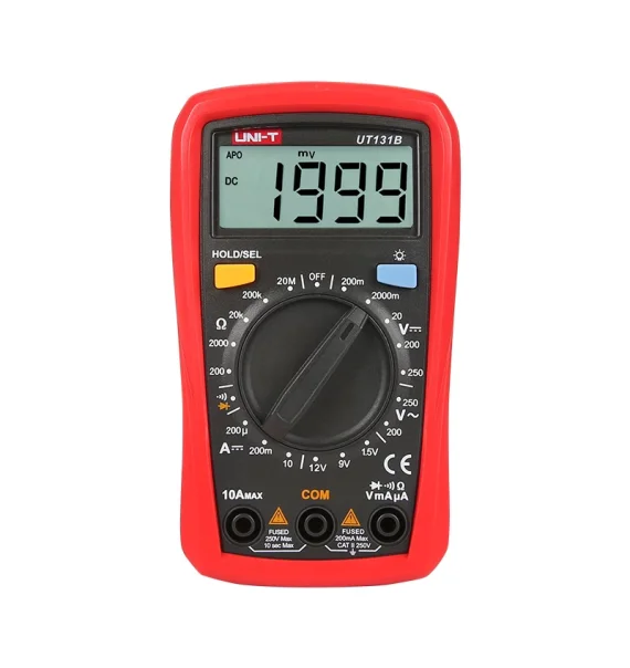 UNI-T UT131B Rəqəmsal Multimetr (Batareya Test Funksiyalı)