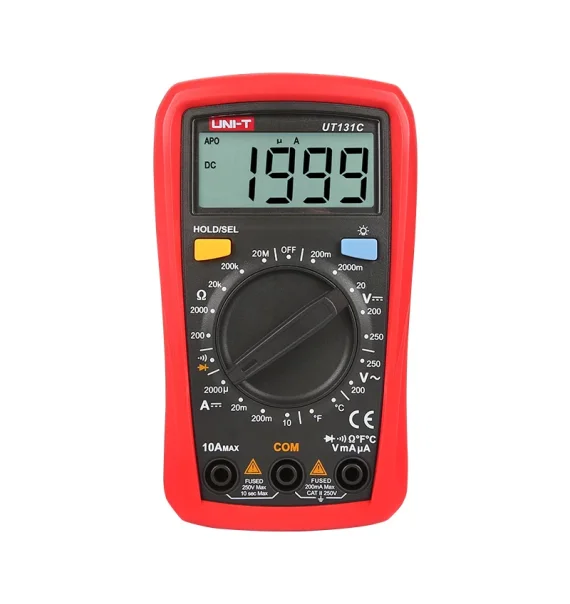 UNI-T UT131C Rəqəmsal Multimetr (Temperatur Ölçmə Funksiyalı)