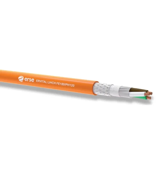 Ervital LIHCH FE180/PH120 Yanğına Davamlı Kabel