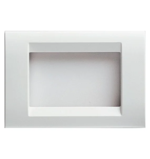 Gewiss PLAYBUS GW32022 – 2 modullu çərçivə, texnopolimer, parlaq, Cloud White