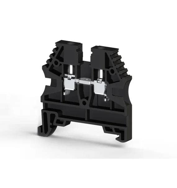Klemsan AVK 2.5 mm² qara vintli terminal bloku