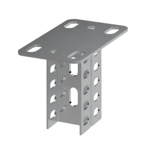 UPT-12D Tavan Montaj Elementi – U Kanal Asma Dəstəyi Çiftli, Qaynaqlı, Pregalvaniz/HDG, 2.0 mm